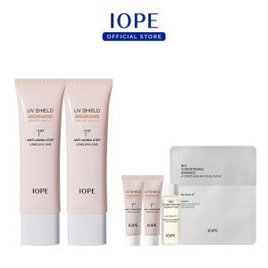 아이오페 UV 쉴드 톤업 선 50ml x 2개