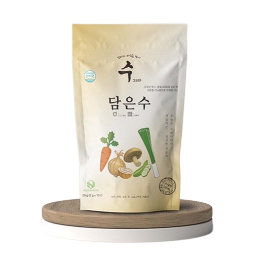 강산농원영농조합 담은수 야채 채수팩 2g x 10개입, 1개
