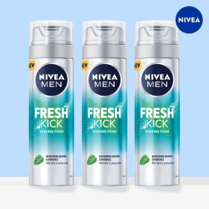 니베아 맨 프레시 킥 쉐이빙 폼 200ml X 3개