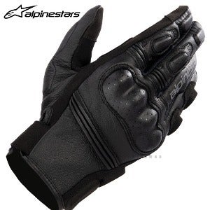 알파인스타장갑STELLA PHENOM LEATHERSHORT GLOVES- black/black -