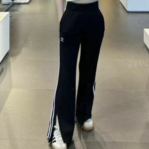 아디다스 플레어 여성용 나팔 바지 트랙 팬츠 IP3000