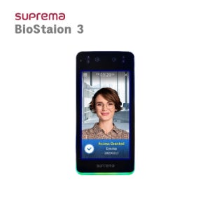 [슈프리마] BioStation 3  얼굴 인식 출입통제 근태관리 안면+카드