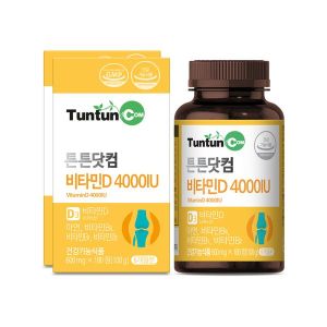 튼튼닷컴 하프클럽/튼튼닷컴 <b>비타민</b>D 4000 IU (6개월분) x 2개 / <b>비타민</b>B1+B2+<b>B6</b>+<b>아</b>