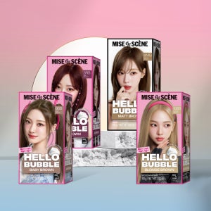 [미쟝센] 오래가는 예쁜컬러 헬로버블 셀프 염색 22종 1입 111316274