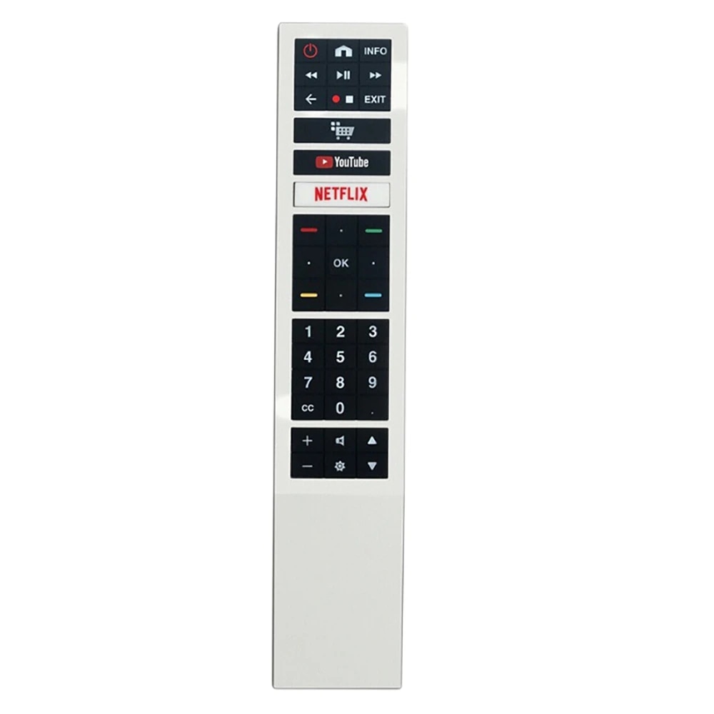 AOC 스마트 텔레비전 무선 스위치 교체용 스마트 리모컨 스마트 TV NETFLIX 유튜브 C32G1-32 CQ27G2U-27