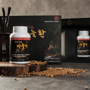 <b>의성농산</b> 토종 의성마늘 구운 마늘환 180g 2병 60일분 / 쇼핑백 증정