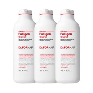 닥터포헤어 폴리젠 오리지널 샴푸 500ml 3개 두피강화