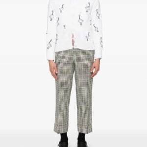 톰브라운 핀스트라이프 긴팔 셔츠 그레이 MWL272E E1384 035 25FW MWL272EE1384 MED GREY 138079415