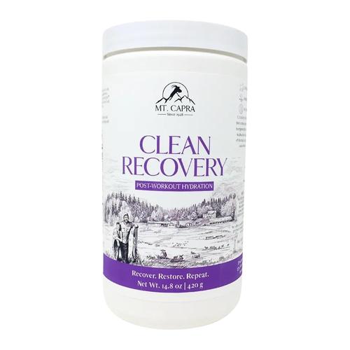 [아마존 공식]<b>Mt. Capra</b> Clean Recovery <b>운동</b> 후 수분 공급 | 이전 솔라 시너지 | 20가지 이상의 바이오 유기농 미네랄, 전해질 및 식물성 슈퍼푸드 함유 |