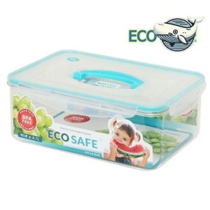 밀폐형 다용도 수납용기 4.1L 핸들형 주방