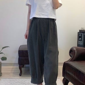 밴딩 프릴 바지, 금잔디 홈