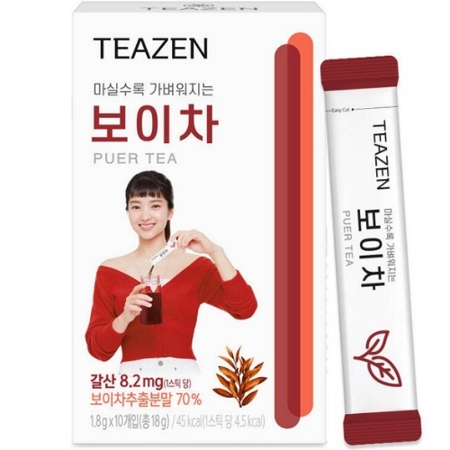 <b>티젠 보이차</b> 1.8g x 10개입, 12개