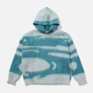 [티아이포맨] [BONSAI][제로베이스원 석매튜 착용] KNIT JACQUARD WAVES GRAPHIC HOODIE SWEATER_M238CSW603M