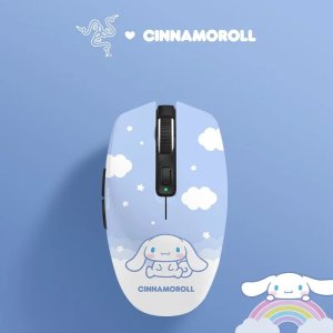 산리오 레이저 Razer 시나몬롤 2모드 무선 블루투스 컴퓨터 마우스