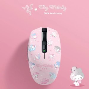 산리오 20주년 콜라보 레이저 Razer 마이멜로디 2모드 무선 블루투스 마우스