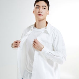 [스파오][남녀공용] 루즈핏 옥스포드 셔츠 SPYWE23C51