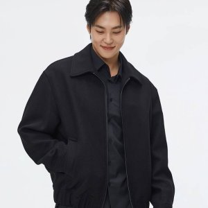 [스파오][남성용] [울블렌드] 블루종 SPJJE4TM06