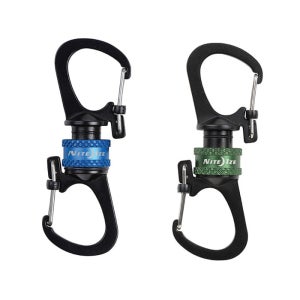 나잇아이즈 회전 마그네틱 슬라이드 락 분리형 양면 잠금 카라비너