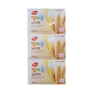 동서식품 동서 엄마순 보리차 240g x 3개 (총90입) / 무료배송