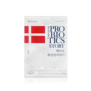 덴프스 덴프스 덴마크 유산균 이야기 170mg x 60캡슐 x 1박스 프로바이오틱스 WY