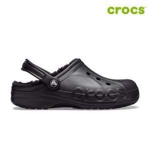 크록스 [하프클럽]바야 라인드 클로그 공용 털샌들 205969-060