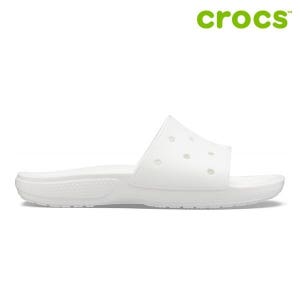 크록스 [하프클럽]클래식 공용 슬라이드 206121-100