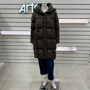 하이넥 집업 오리털 롱 패딩 점퍼 DQDPDH280