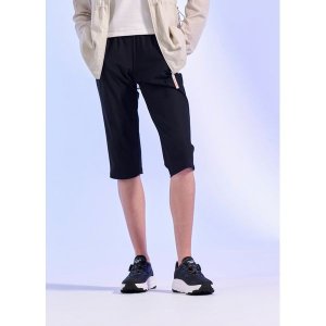 [네파 이젠벅]  여성 우븐 7부 팬츠 블랙 ISFEKBO01BK
