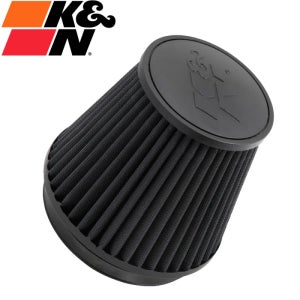 공식수입원 [스페셜오더] K&N 블랙호크 RU-3102HBK 152mm 152파이 에어인테이크용 오픈 튜닝 흡기 필터