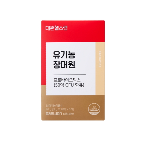 대원헬스 유기농 장대원 3g x 30포, 6개