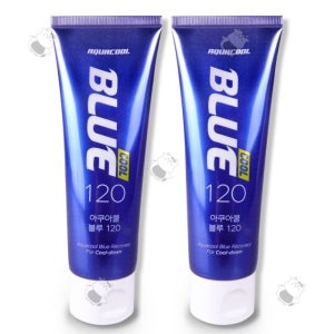 아쿠아쿨 블루 120ml 2개 쿨링 리커버리 젤크림