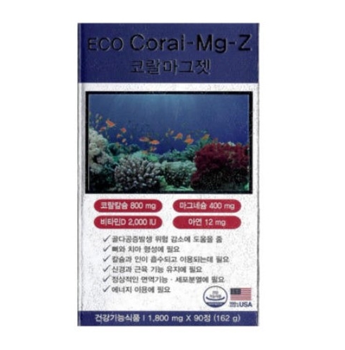 코랄마그젯 1800mg x 90정, 1개
