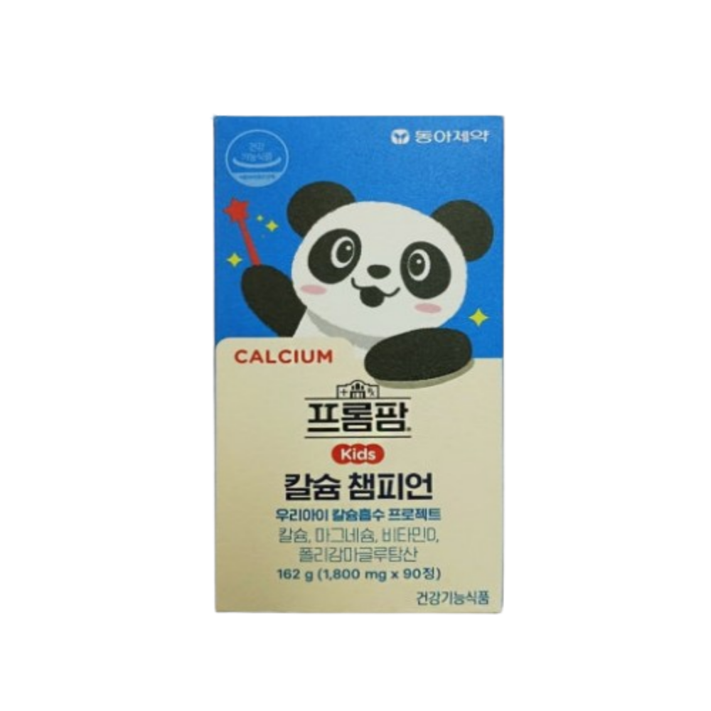 동아제약 프롬<b>팜 칼슘</b> 챔피언 1800mg x 90정, 1개