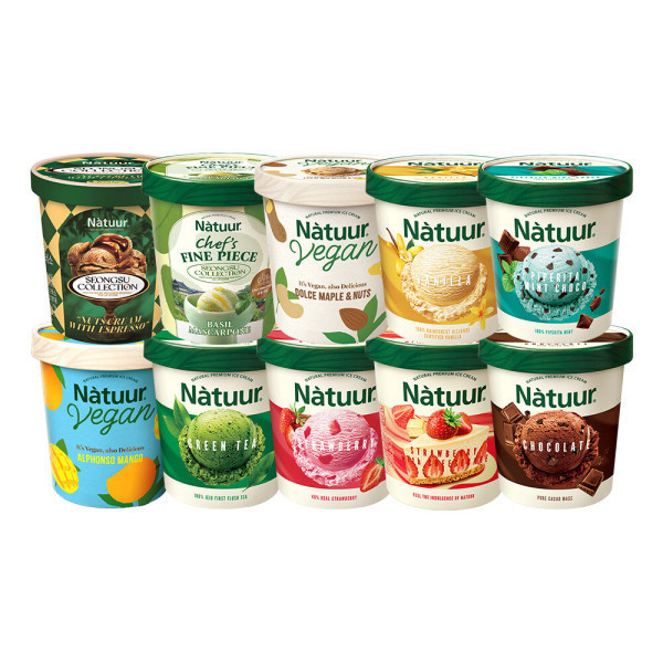 나뚜루 비건 알폰소망고 바질 녹차 초코 스트로베리 바닐라 10종 3개 골라담기