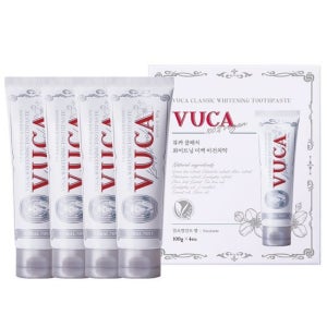 뷰카 클래식 미백치약 플로럴민트향 4개입