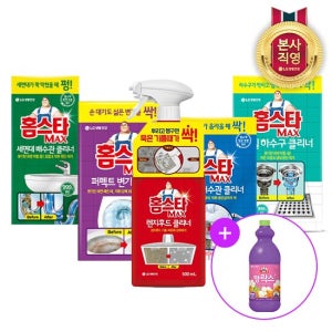 홈스타 맥스클리너 x 3개 (5종택1) + 락스1L 증정