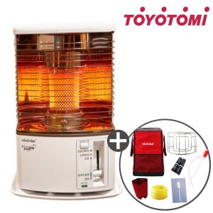 토요토미 RS-H29 반사식 등유 난로 풀세트 아이보리