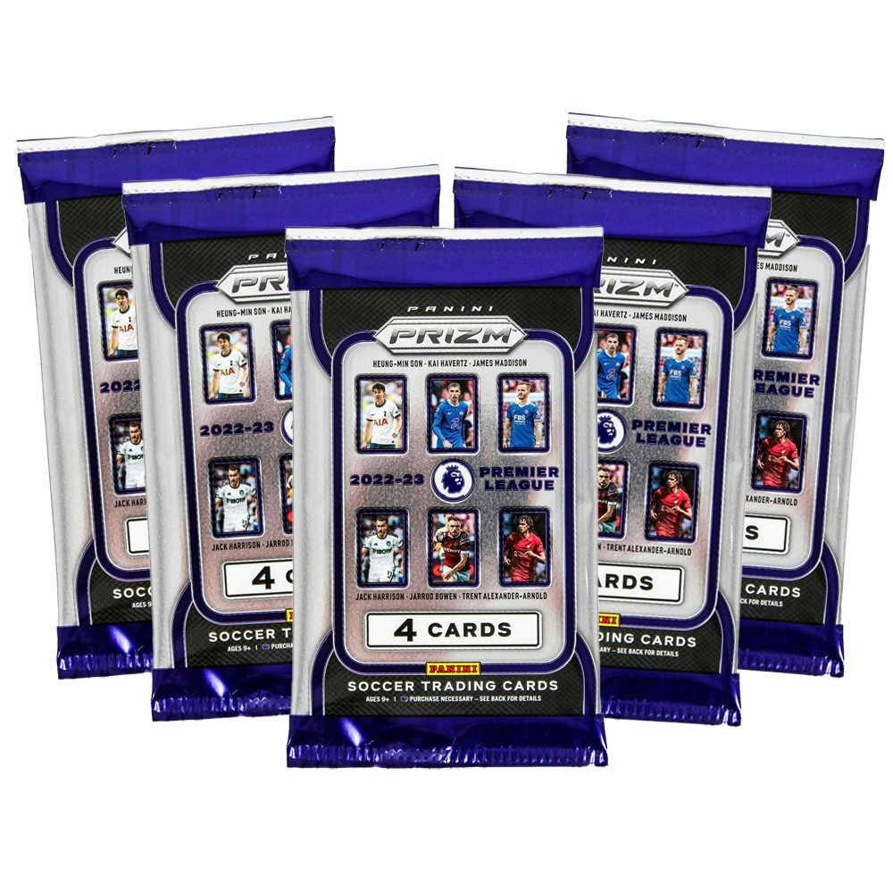 2022-23프리미어 리그 Panini Prizm EPL 리테일 5팩(20장)엘링 홀란드