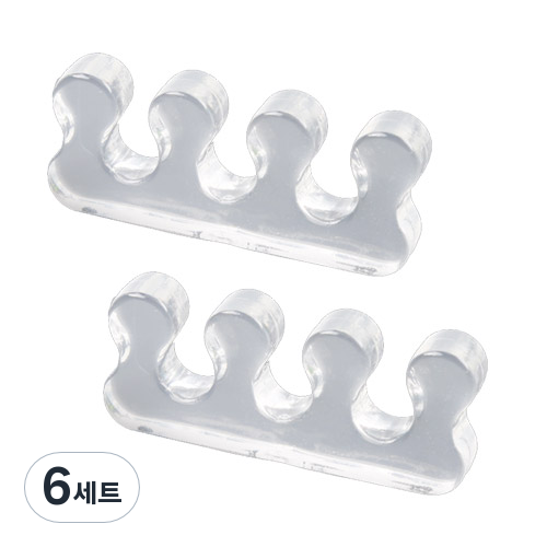 <b>닥터발란스</b> 발가락링 304  6세트  8x1.2x0.8x1.4x3.2cm