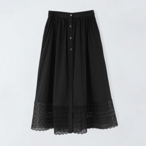 [롯데백화점] 앤클라인 레이스 버튼 스커트 9H2SK6160 LE1219665371