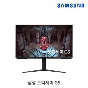 삼성전자 삼성전자 80cm(32인치) G5 LS32CG510EKXKR 해상도 QHD 165Hz 1ms 피벗 게이밍 모니터