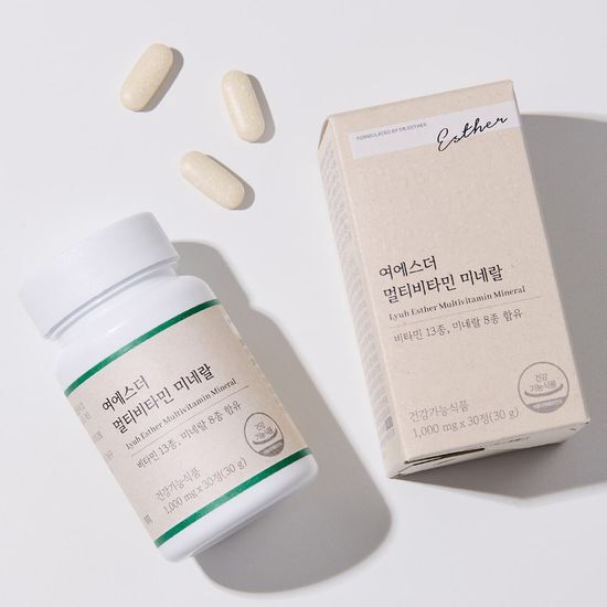 [국민영양제] 여에스더 멀티비타민 <b>미네랄</b> 30정 (1개월분)