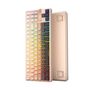 카이화 HP GT87 기계식 키보드 측면 각인 3모드 핫스왑 게이밍 사무용
