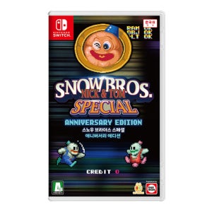 닌텐도 스위치 스노우 브라더스 닉 톰 스페셜 애니버서리 에디션