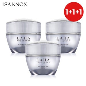 [3개묶음특가] 이자녹스 라하 더 럭셔리 일루미네이팅 크림 60ml 대용량 구성