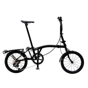 VIOLIBIKE 비올리바이크 뉴 올리 외장7단 트라이폴드 미니벨로 자전거 - 블랙(블랙)