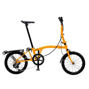 VIOLIBIKE 비올리바이크 뉴 올리 외장7단 트라이폴드 미니벨로 자전거 - 메리골드(블랙)