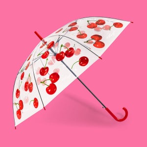 투명우산 - Sugar Candy Cherry, 투명 예쁜 튼튼한 우산 체리 장우산