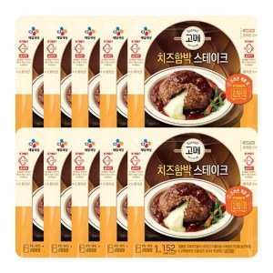 고메 CJ 고메치즈함박스테이크152G 10개