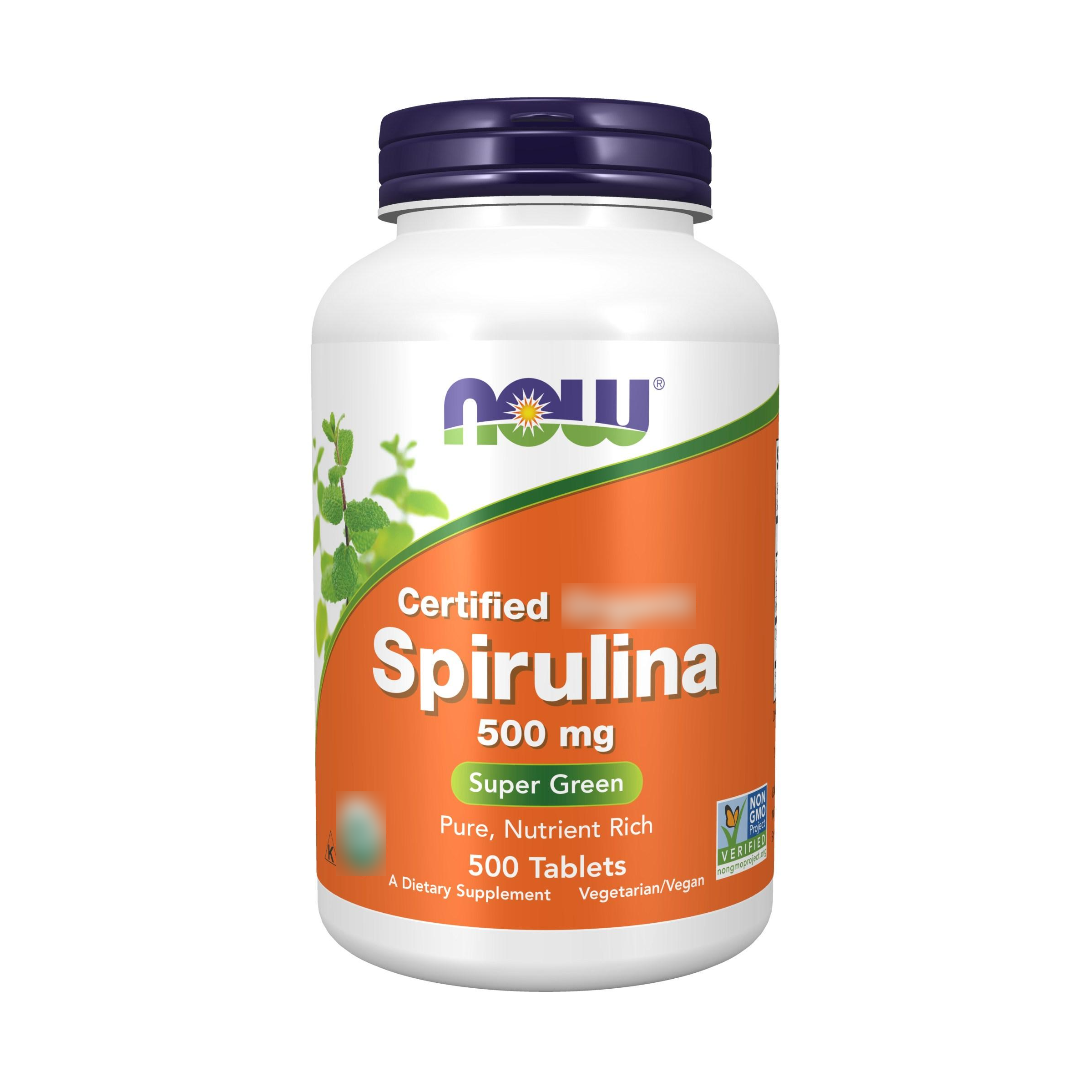 <b>나우푸드 스피룰리나</b> 500mg 타블렛
